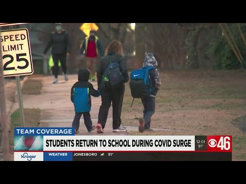 Cobb County students return to class amid record-breaking COVID-19 surge