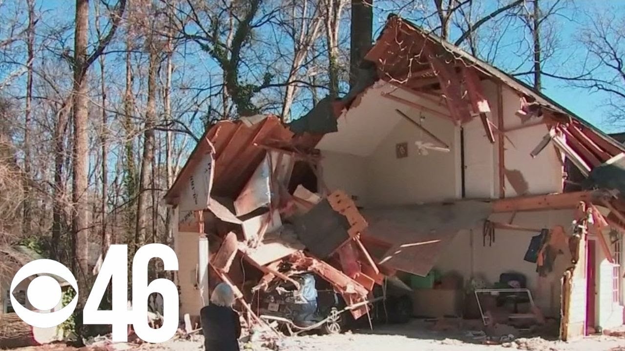 Buckhead homeowner shares story of survival after tree slams into home