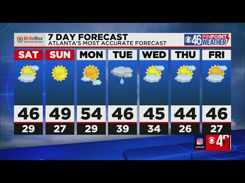 Cold, Cloudy Start Saturday, Becoming Sunny But Staying Cold