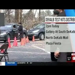 DeKalb test kit distribution delayed amid weather conditions