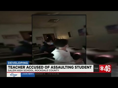 Teacher arrested in Rockdale County for assaulting student in classroom
