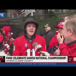 Emotional Dawgs fans reflect on unforgettable championship parade