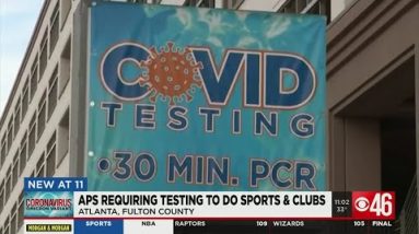 Atlanta Public Schools to require COVID testing for athletes, students involved in extracurricular