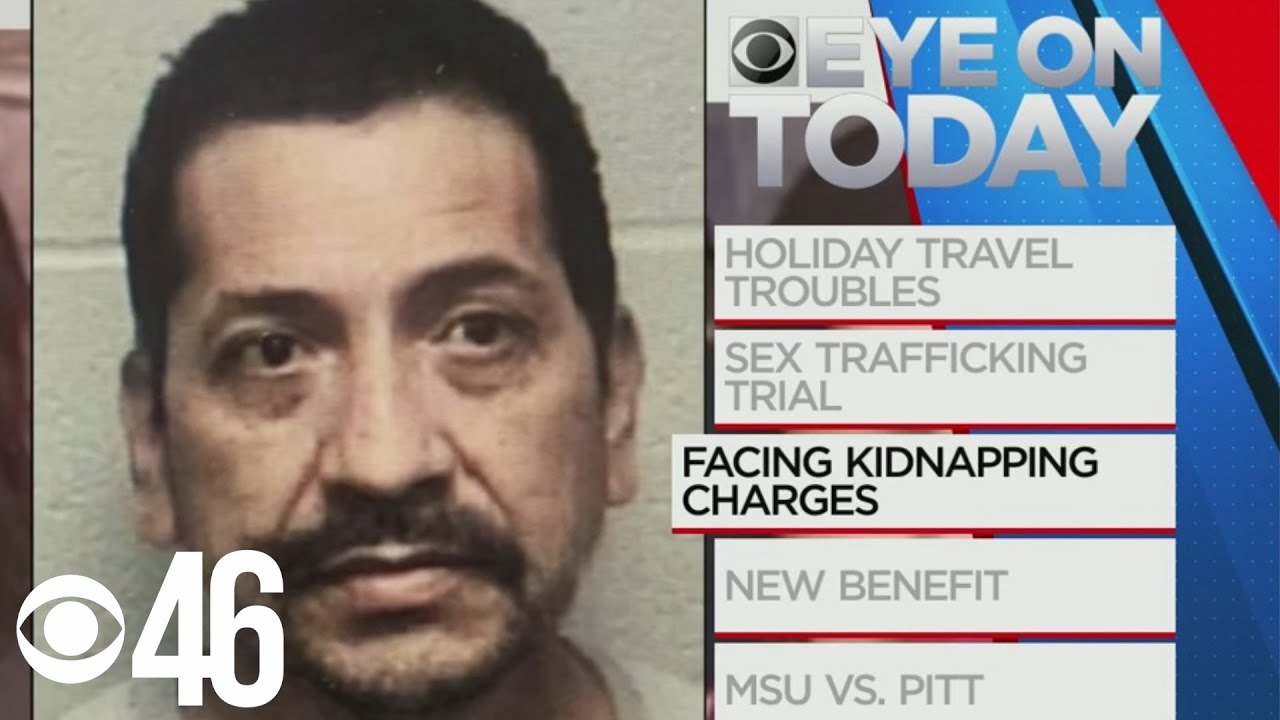 EYE ON TODAY: Kidnapping, sex trafficking, holiday travel troubles