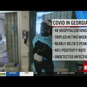 Georgia Dept. of Public Health reporting almost 56K new COVID-19 cases