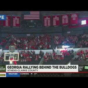 Georgia rallying behind the Bulldogs