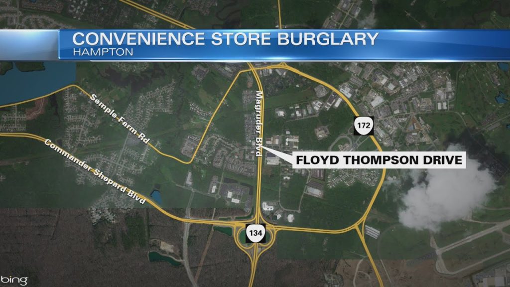 Hampton police investigating burglary at Kwik E Mart on Christmas Eve