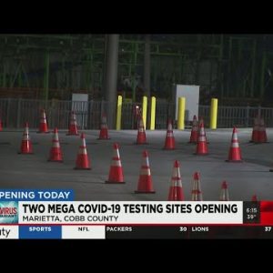 Mega-testing sites open in DeKalb, Cobb as COVID-19 cases continue to soar in Georgia