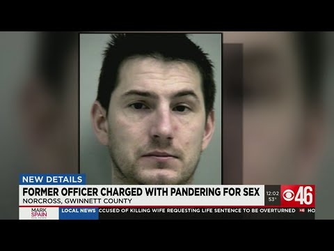 Norcross police officer terminated, charged with pandering for sex, authorities say