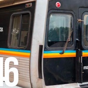 Man loses leg after being trapped underneath MARTA train in Atlanta