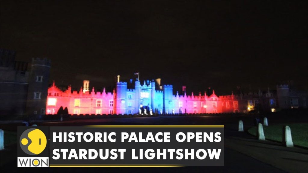 Royal palace of Hampton court welcomes visitors with peaceful light installations | World News