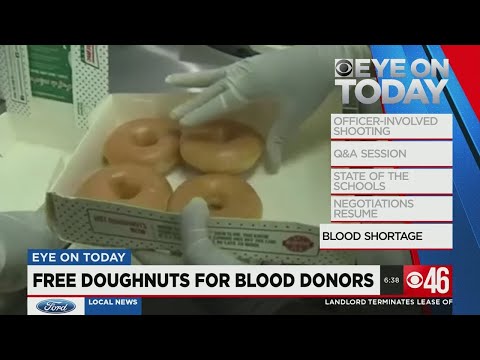 EYE ON TODAY: Officer-involved shooting, negotiations, and blood for doughnuts