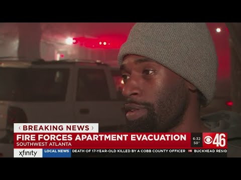 Neighbors details moments they realized their building was on fire