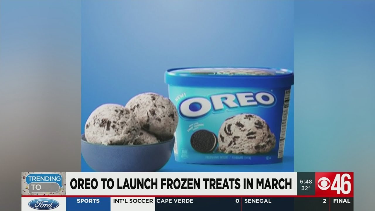 Oreo to release frozen treats in March