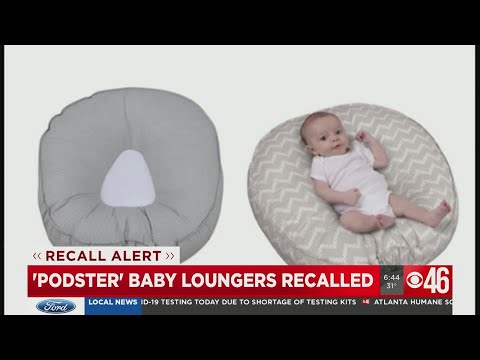 'Podster' baby lounger recalled over suffocation reports