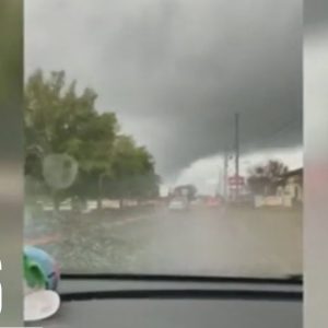 Possible tornado sighting in southwest Georgia