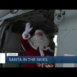 Santa to fly over Hampton Roads Saturday in MH-60 helicopter