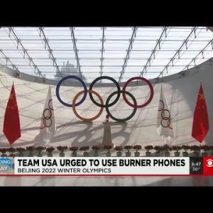 Team USA urged to  use burner phones during 2022 Winter Olympic games