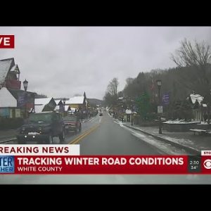 Tracking road conditions in one of Georgia's most visited winter cities