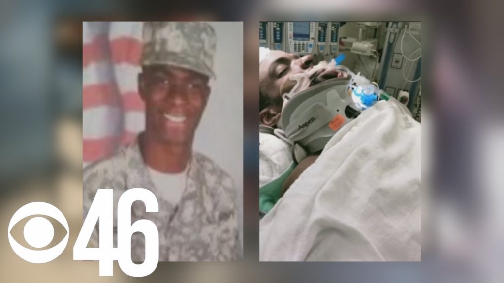 Veteran crushed between 2 trucks while on the job, begins recovery