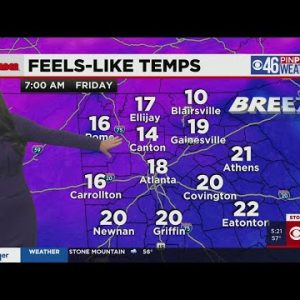 Windy and cold tonight, Frigid Friday Morning