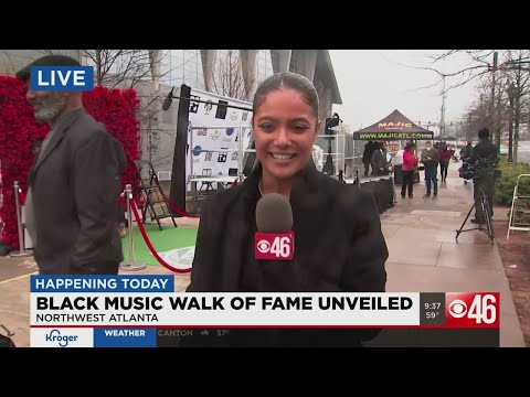 Black Music Walk of Fame unveiled in Atlanta