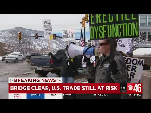 Bridge clear, US trade still at risk
