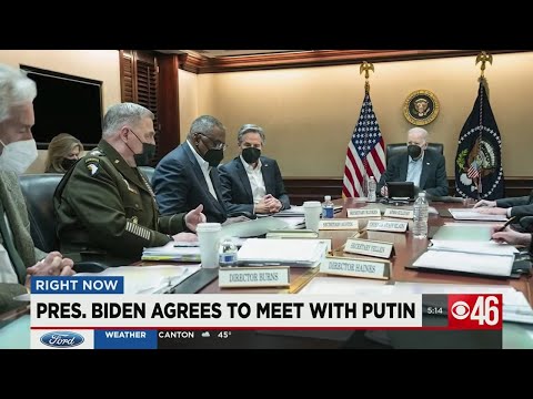 Biden agrees to meet with Putin as long as Russia does not invade Ukraine