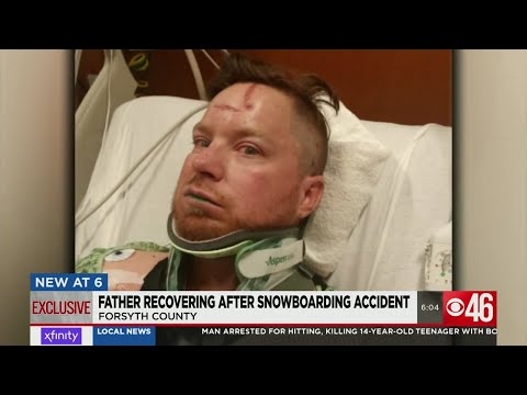 Father recovering after snowboarding accident