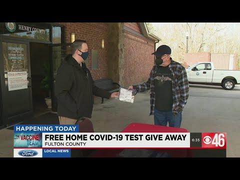 Free at-home COVID-19 test kits available across Fulton County