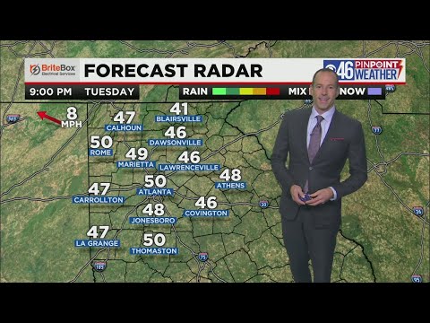 Mild midweek before t-storms Thursday evening