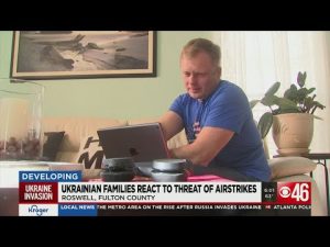 Ukrainian families react to threat of airstrikes