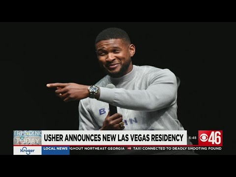 Usher announces Las Vegas residency