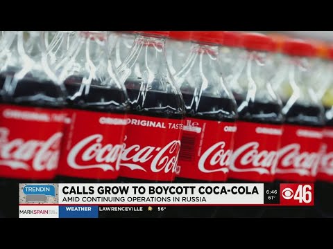 Atlanta-based Coca-Cola faces criticism for not ceasing operations in Russia