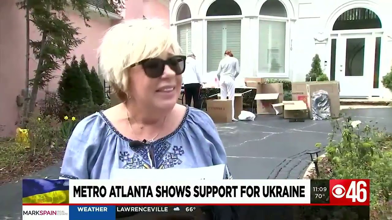 Metro Atlanta shows support for Ukraine amid war