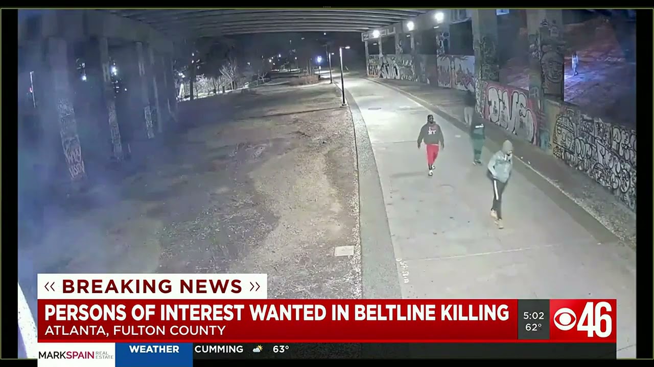Atlanta Police looking for 3 persons of interest connected to BeltLine shooting